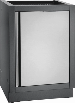 Napoleon Bbq IMUDCCN Oasis Cabinet With Reversible Door , Grey Storage,outdoor grill storage cabinet
