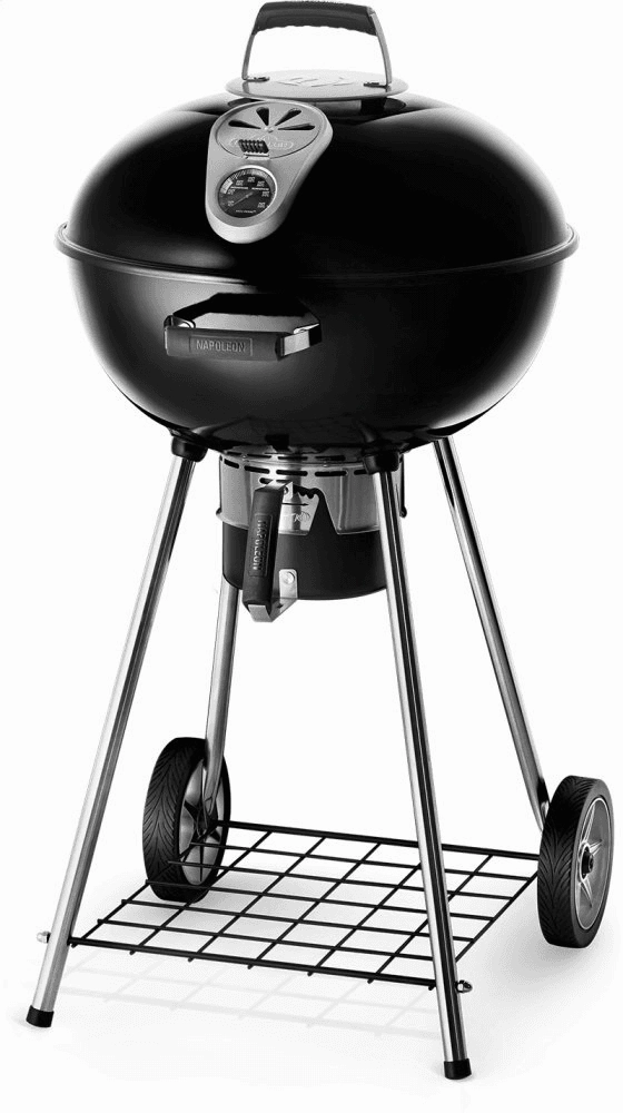 Napoleon Bbq NK22KLEG2 22" Charcoal Kettle Grill , Black , Charcoal Barbeque Grills,outdoor bbq grill