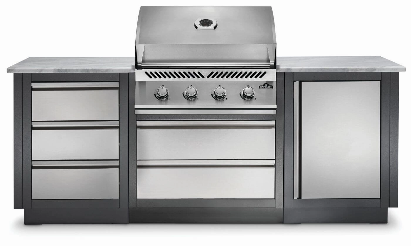 Napoleon Bbq ODK100BI32PSS Oasis 100 Outdoor Kitchen, Built-In 500 Series 32 Built-In 500 Series 32 , Propane, Stainless Steel Barbeque Grills,outdoor bbq grill