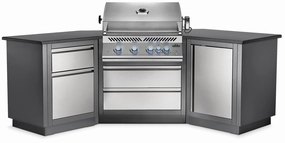 Napoleon Bbq ODK200BIG32RBNSS1 Oasis 200 Outdoor Kitchen, Built-In 700 Series 32 Built-In 700 Series 32 , Natural Gas, Stainless Steel Islands,bbq grill island kit