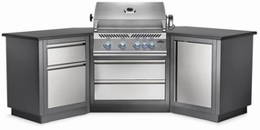 Napoleon Bbq ODK200BIG32RBPSS1 Oasis 200 Outdoor Kitchen, Built-In 700 Series 32 Built-In 700 Series 32 , Propane, Stainless Steel Islands,bbq grill island kit