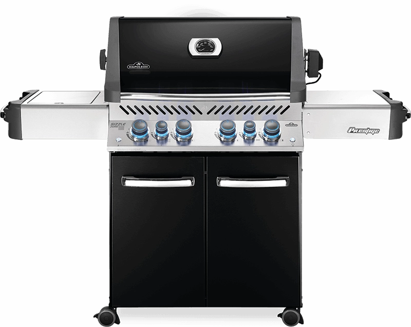 Napoleon Bbq P500RSIBNK3 Prestige 500 Rsib With Infrared Side And Rear Burners , Black , Natural Gas Natural Gas Barbeque Grills,natural gas outdoor grill