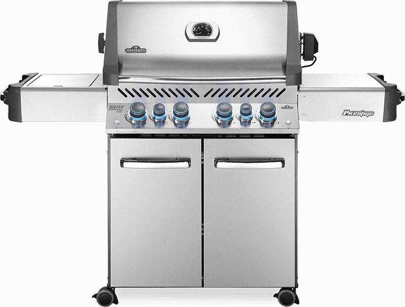 Napoleon Bbq P500RSIBNSS3 Prestige 500 Rsib With Infrared Side And Rear Burners , Stainless Steel , Natural Gas Natural Gas Barbeque Grills,natural gas outdoor grill
