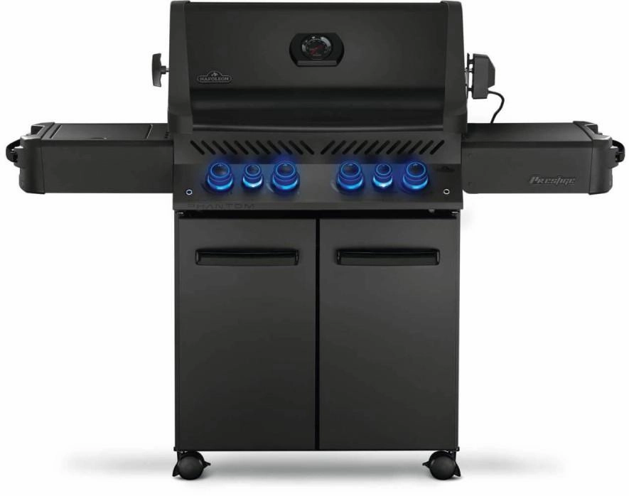 Napoleon Bbq P500RSIBPK3PHM Phantom Prestige 500 Rsib With Infrared Side And Rear Burners , Propane, Matte/Matt Black Barbeque Grills,outdoor bbq grill