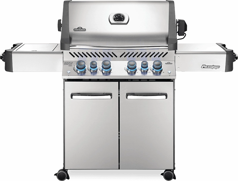 Napoleon Bbq P500RSIBPSS3 Prestige 500 Rsib With Infrared Side And Rear Burners , Stainless Steel , Propane Liquid Propane Barbeque Grills,propane gas grill