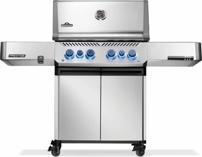 Napoleon Bbq P500VRSIBPSS Prestige 500 Rsib With Infrared Side And Rear Burner , Propane, Stainless Steel Liquid Propane Barbeque Grills,propane gas grill
