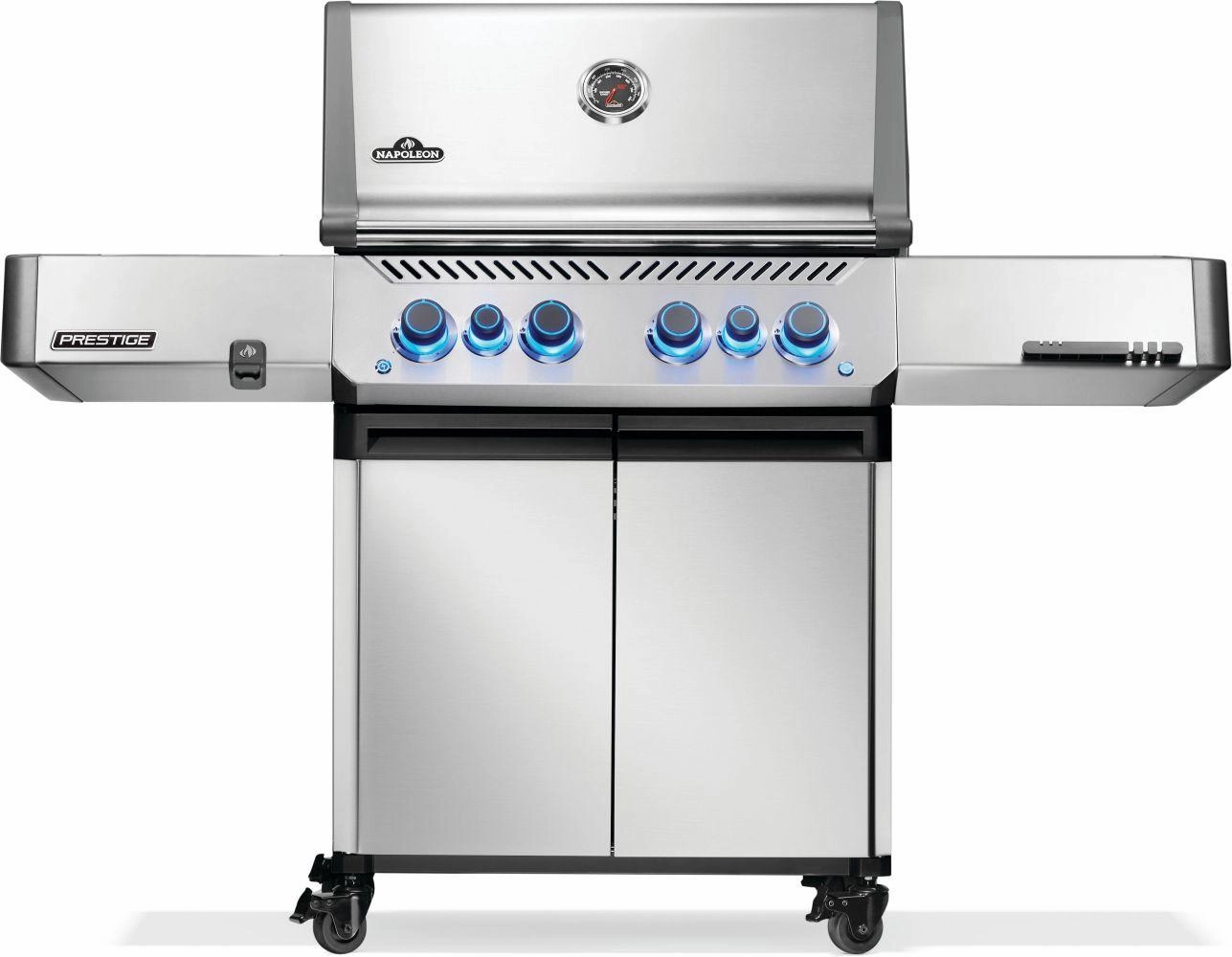 Napoleon Bbq P500VRSIBPSS Prestige 500 Rsib With Infrared Side And Rear Burner , Propane, Stainless Steel Barbeque Grills,outdoor bbq grill