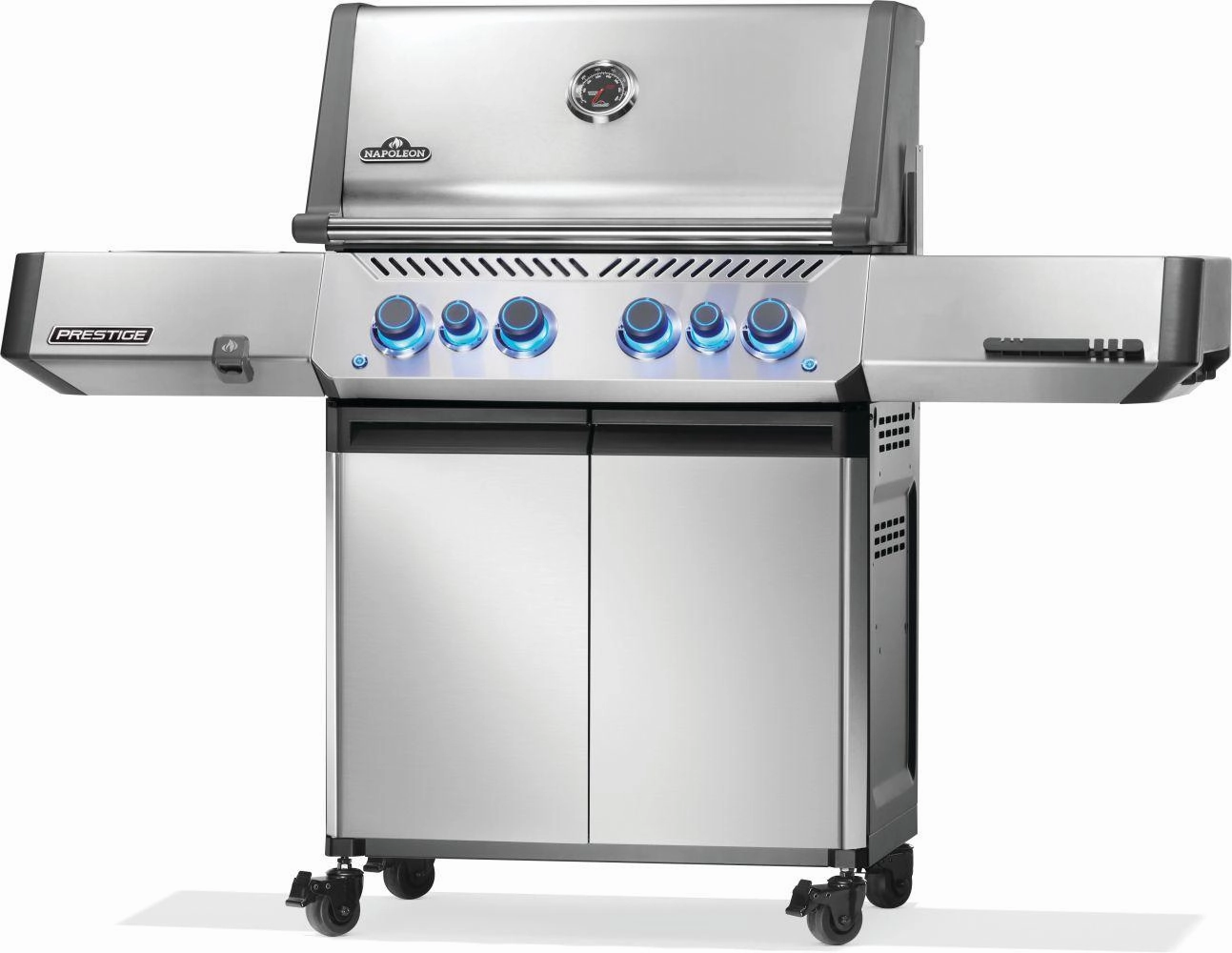 Napoleon Bbq P500VRSIBPSS Prestige 500 Rsib With Infrared Side And Rear Burner , Propane, Stainless Steel