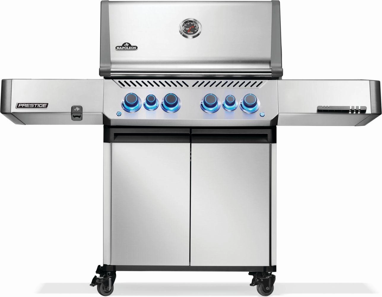 Napoleon Bbq P500VRSIBPSS Prestige 500 Rsib With Infrared Side And Rear Burner , Propane, Stainless Steel Liquid Propane Barbeque Grills,propane gas grill