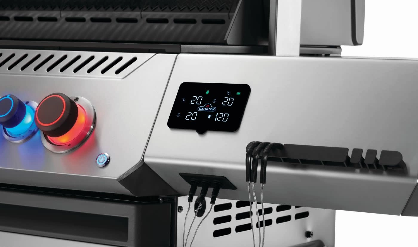 Napoleon Bbq P500VXRSIBNSS Prestige 500 Connected Rsib With Infrared Side And Rear Burner , Natural Gas, Stainless Steel
