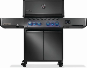 Napoleon Bbq P500VXRSIBPKPHM Phantom Prestige 500 Connected Rsib With Infrared Side And Rear Burner , Propane, Matte/Matt Black Barbeque Grills,outdoor bbq grill