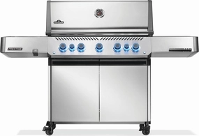 Napoleon Bbq P665VRSIBNSS Prestige 665 Rsib With Infrared Side And Rear Burner , Natural Gas, Stainless Steel Natural Gas Barbeque Grills,natural gas outdoor grill