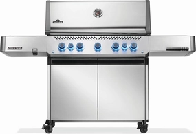 Napoleon Bbq P665VRSIBPSS Prestige 665 Rsib With Infrared Side And Rear Burner , Propane, Stainless Steel Barbeque Grills,outdoor bbq grill