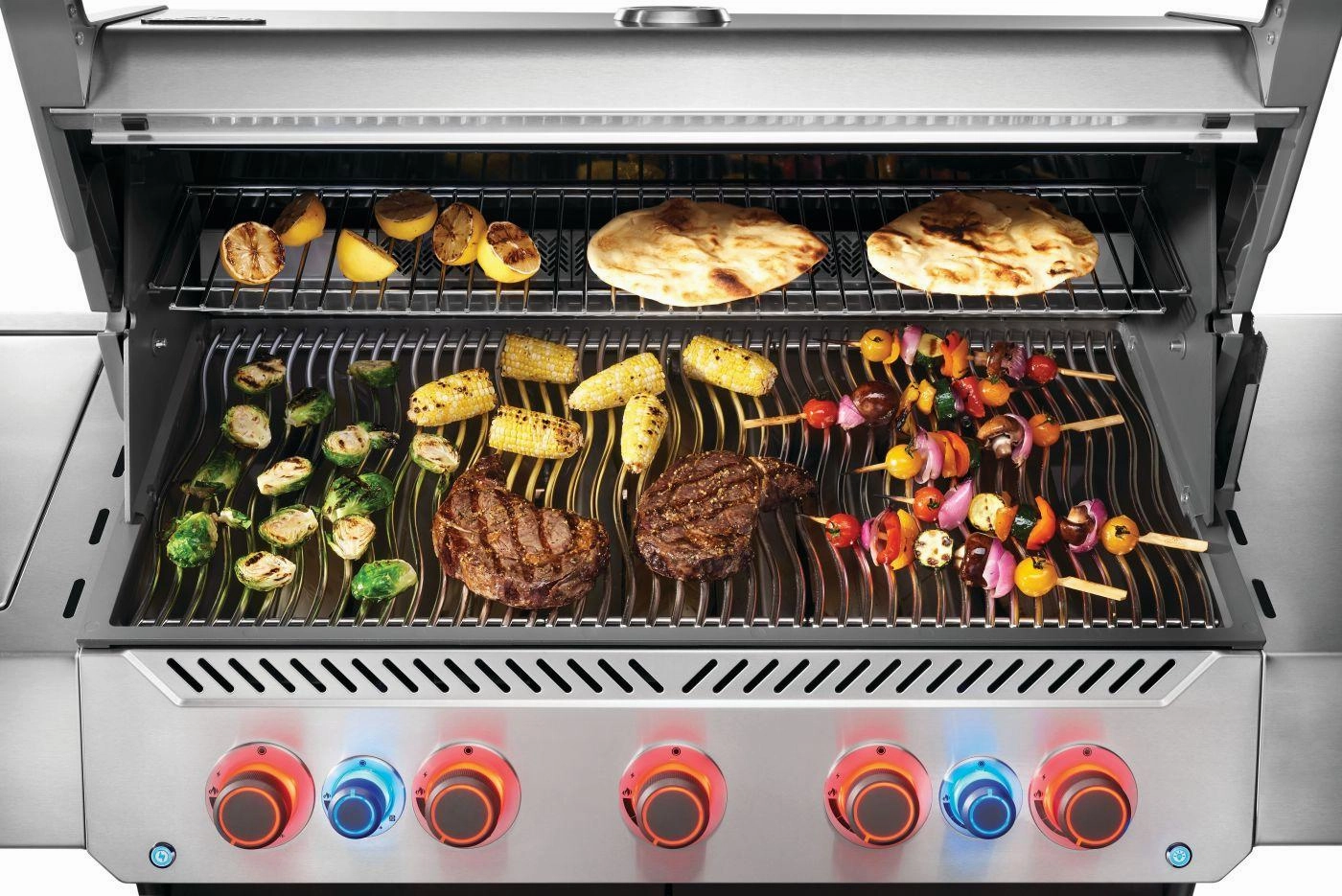 Napoleon Bbq P665VRSIBPSS Prestige 665 Rsib With Infrared Side And Rear Burner , Propane, Stainless Steel