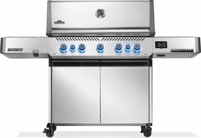 Napoleon Bbq P665VXRSIBNSS Prestige 665 Connected Rsib With Infrared Side And Rear Burner , Natural Gas, Stainless Steel Natural Gas Barbeque Grills,natural gas outdoor grill