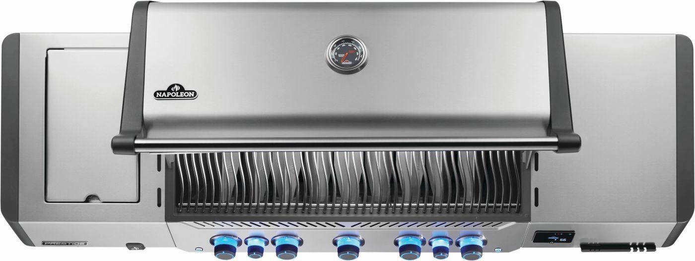 Napoleon Bbq P665VXRSIBNSS Prestige 665 Connected Rsib With Infrared Side And Rear Burner , Natural Gas, Stainless Steel