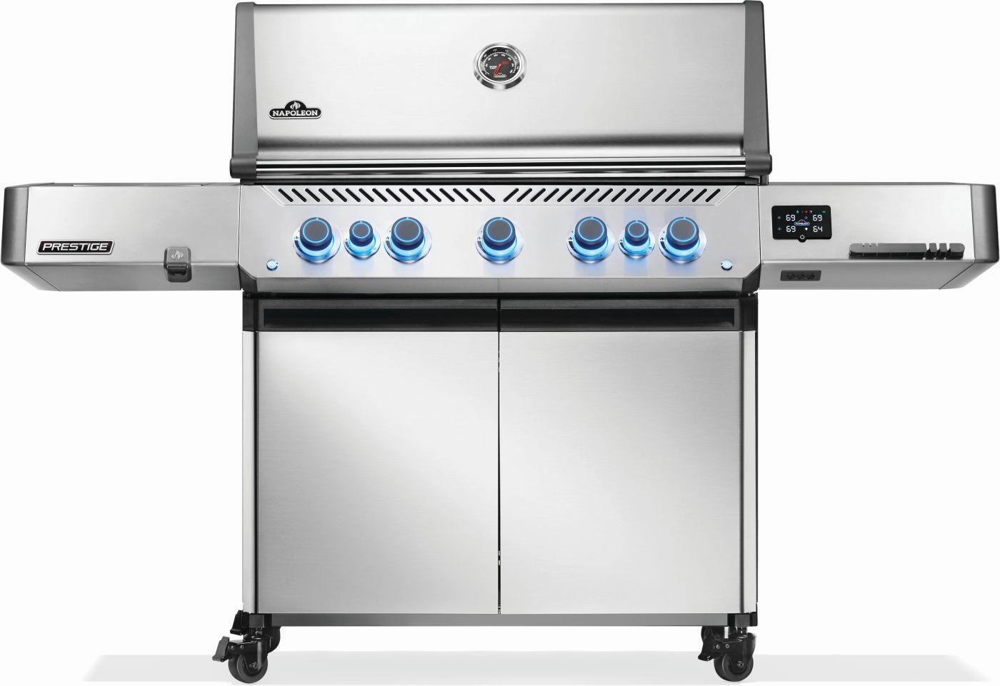 Napoleon Bbq P665VXRSIBPSS Prestige 665 Connected Rsib With Infrared Side And Rear Burner , Propane, Stainless Steel Barbeque Grills,outdoor bbq grill