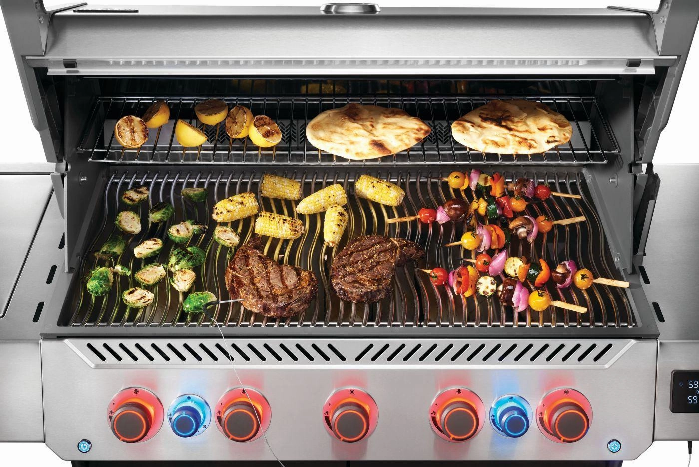 Napoleon Bbq P665VXRSIBPSS Prestige 665 Connected Rsib With Infrared Side And Rear Burner , Propane, Stainless Steel