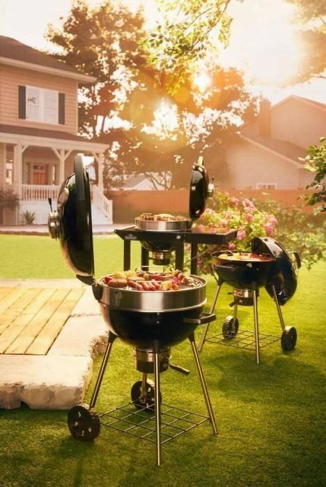 Napoleon Bbq PRO22KLEG3 Professional 22 Charcoal Kettle 22-Inch Kettle Grill , Charcoal, Black