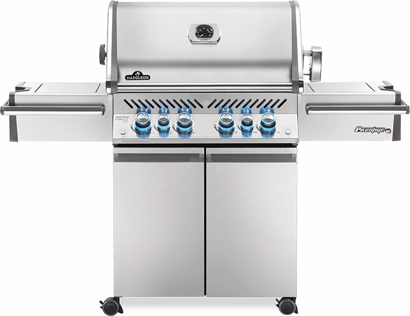 Napoleon Bbq PRO500RSIBPSS3 Prestige Pro 500 Rsib With Infrared Side And Rear Burners , Stainless Steel , Propane Pro Barbeque Grills,professional outdoor grill