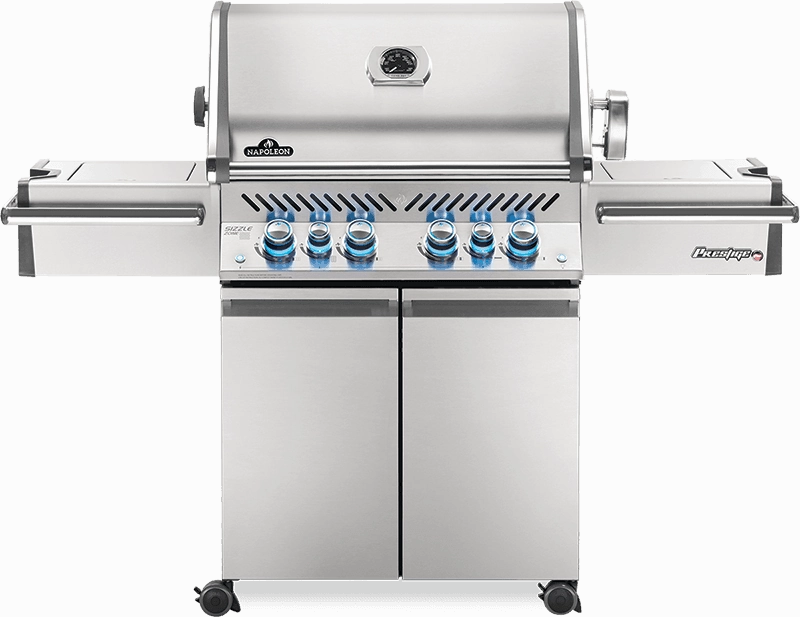 Napoleon Bbq PRO500RSIBPSS3 Prestige Pro 500 Rsib With Infrared Side And Rear Burners , Stainless Steel , Propane Liquid Propane Barbeque Grills,propane gas grill