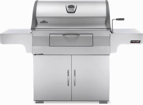 Napoleon Bbq PRO605CSS Charcoal Professional Cart Grill , Stainless Steel , Charcoal Barbeque Grills,outdoor bbq grill