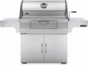Napoleon Bbq PRO605CSS Charcoal Professional Cart Grill , Stainless Steel , Charcoal Charcoal Barbeque Grills,charcoal bbq smoker