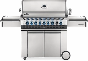Napoleon Bbq PRO665RSIBNSS3 Prestige Pro 665 Rsib With Infrared Side And Rear Burners , Stainless Steel , Natural Gas Pro Barbeque Grills,professional outdoor grill