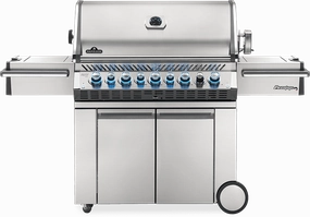 Napoleon Bbq PRO665RSIBPSS3 Prestige Pro 665 Rsib With Infrared Side And Rear Burners , Stainless Steel , Propane Barbeque Grills,outdoor bbq grill