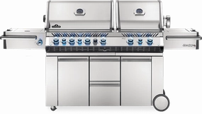 Napoleon Bbq PRO825RSBIPSS3 Prestige Pro 825 Rsbi With Power Side Burner, Infrared Rear & Bottom Burners , Stainless Steel , Propane Pro Barbeque Grills,professional outdoor grill