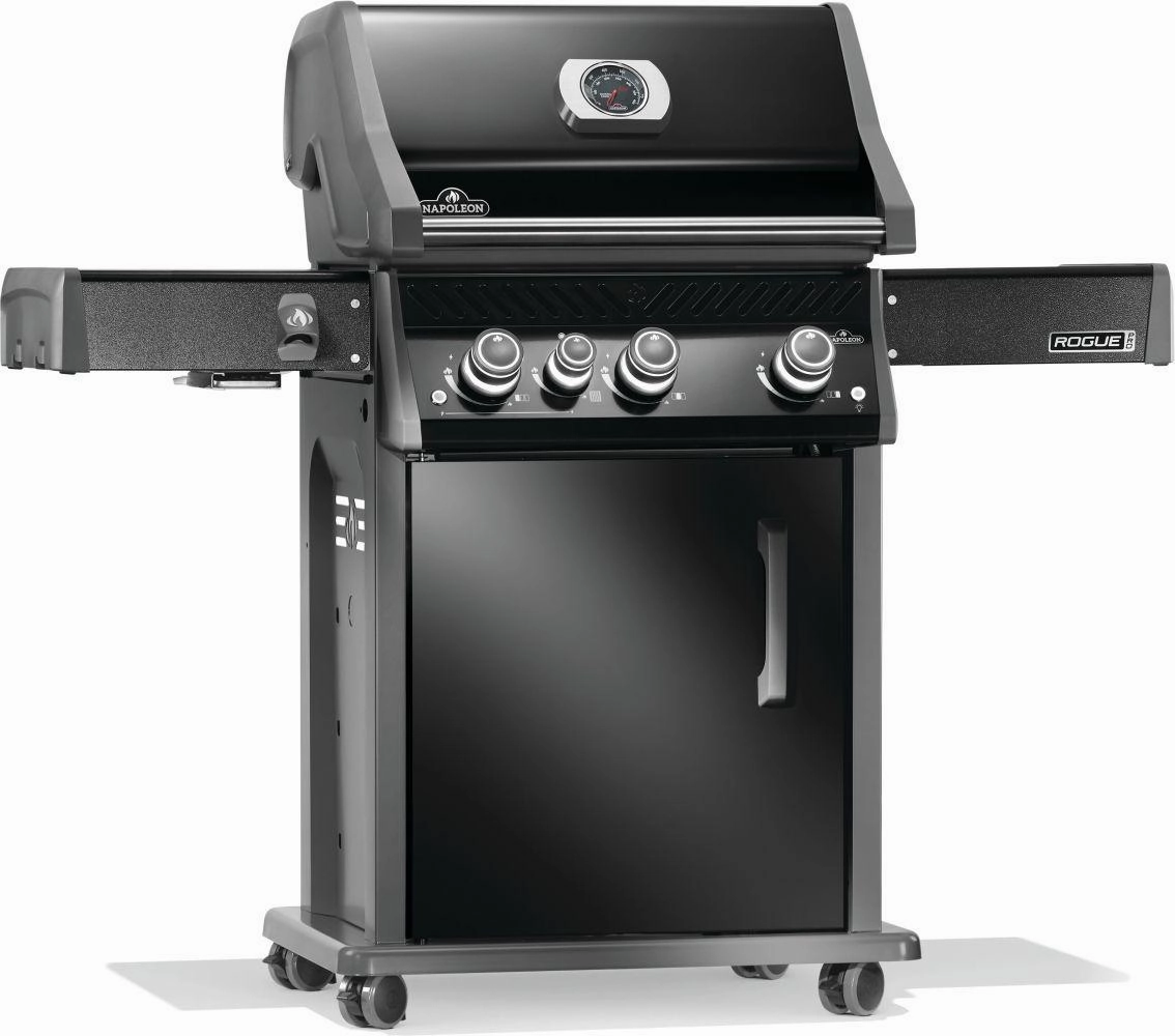 Napoleon Bbq RP425SIBPK2 Rogue Pro 425 Sib With Infrared Side Burner , Propane, Black