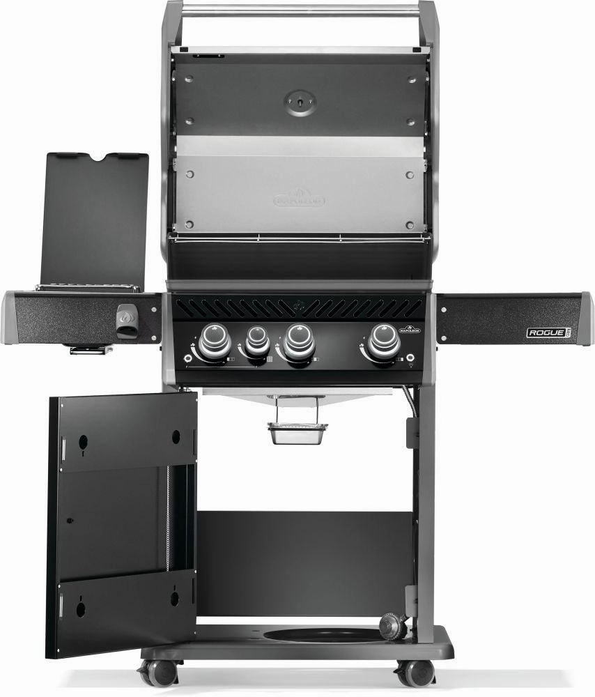 Napoleon Bbq RP425SIBPK2 Rogue Pro 425 Sib With Infrared Side Burner , Propane, Black