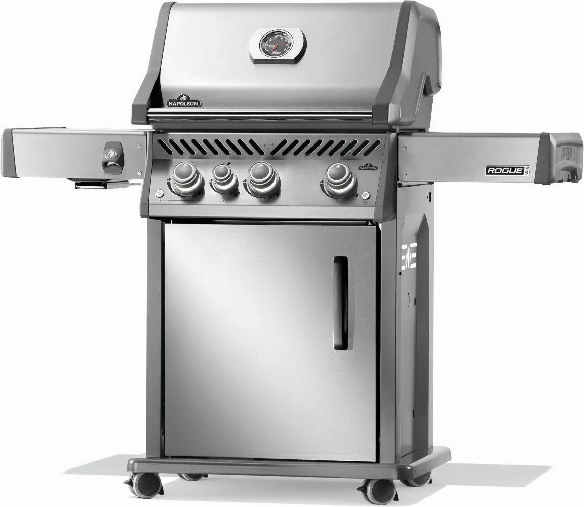 Napoleon Bbq RP425SIBPSS2 Rogue Pro 425 Sib With Infrared Side Burner , Propane, Stainless Steel