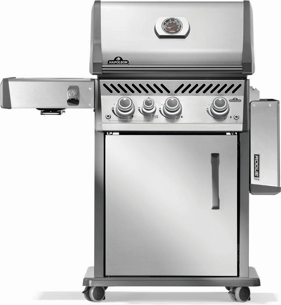 Napoleon Bbq RP425SIBPSS2 Rogue Pro 425 Sib With Infrared Side Burner , Propane, Stainless Steel