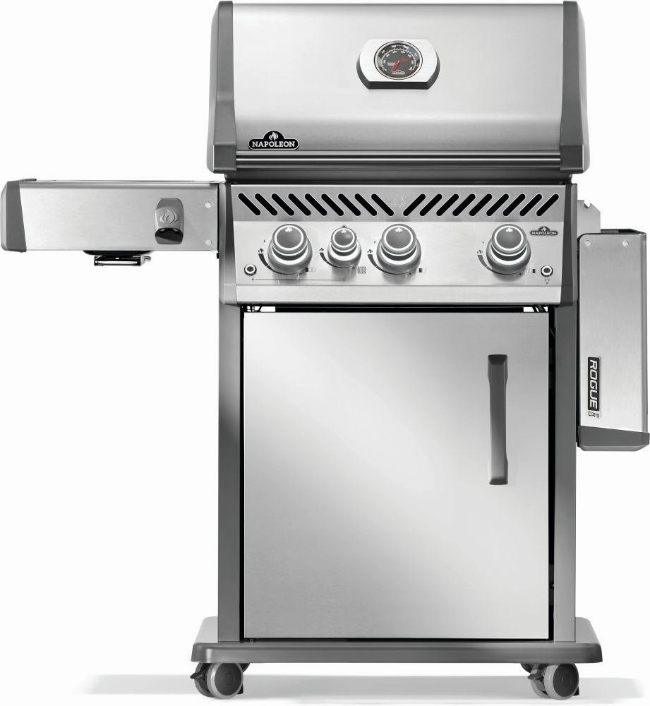 Napoleon Bbq RP425SIBPSS2 Rogue Pro 425 Sib With Infrared Side Burner , Propane, Stainless Steel