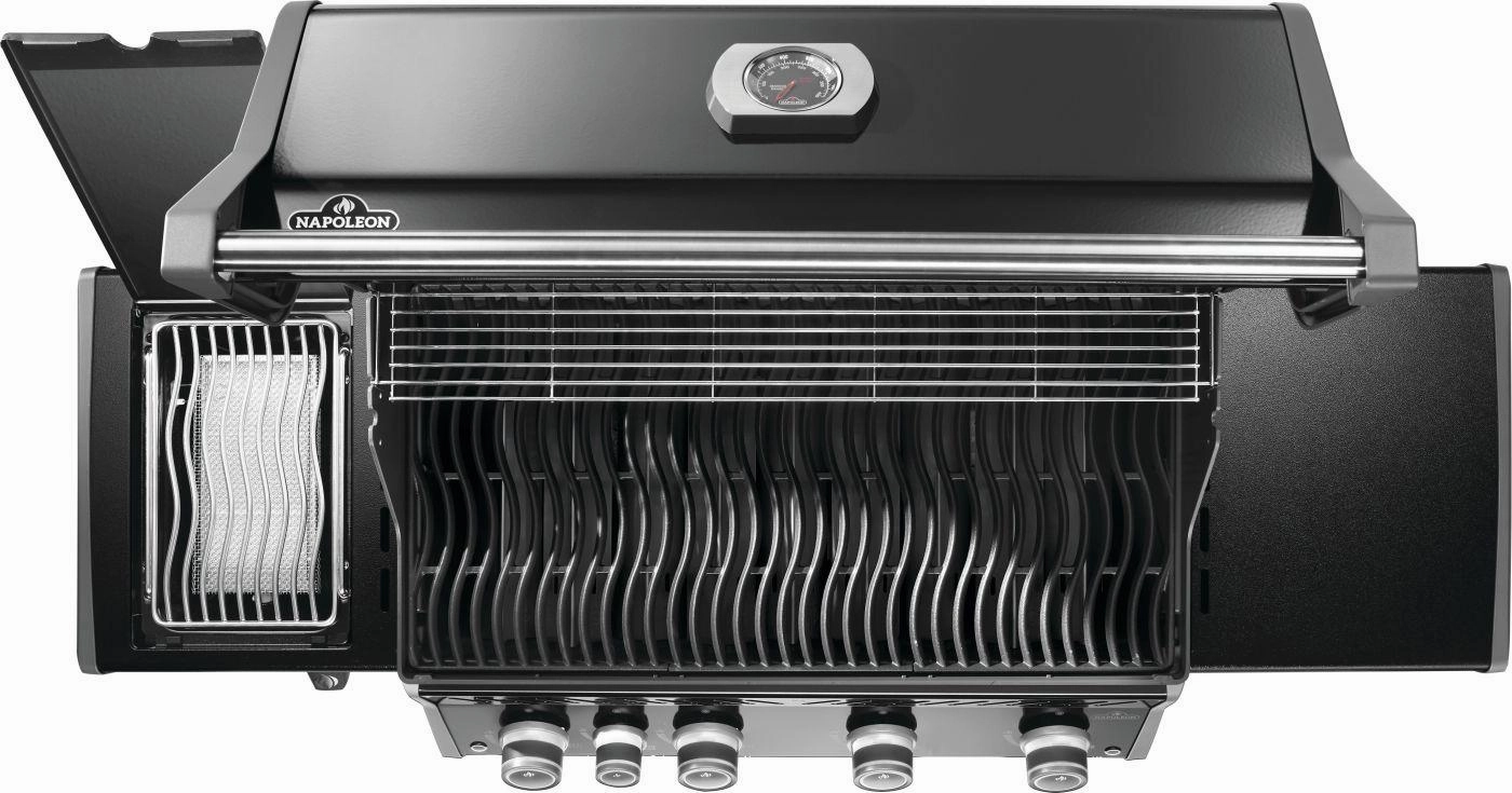 Napoleon Bbq RP525SIBNK2 Rogue Pro 525 Sib With Infrared Side Burner , Natural Gas, Black