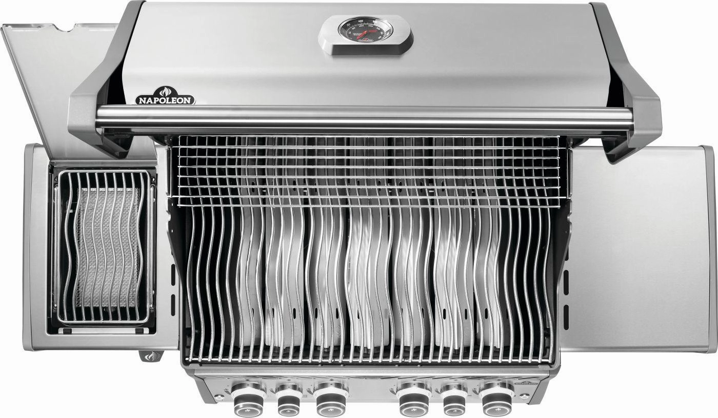 Napoleon Bbq RP525SIBNSS2 Rogue Pro 525 Sib With Infrared Side Burner , Natural Gas, Stainless Steel