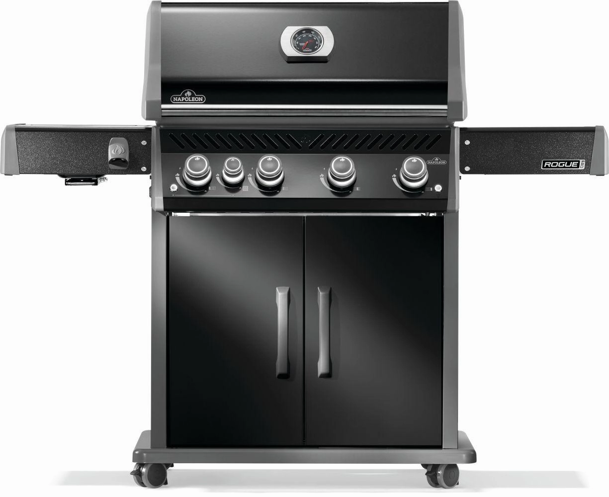 Napoleon Bbq RP525SIBPK2 Rogue Pro 525 Sib With Infrared Side Burner , Propane, Black Barbeque Grills,outdoor bbq grill