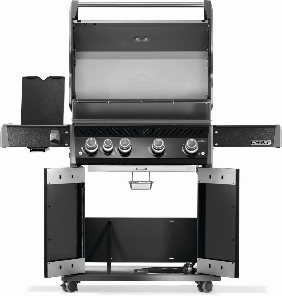 Napoleon Bbq RP525SIBPK2 Rogue Pro 525 Sib With Infrared Side Burner , Propane, Black