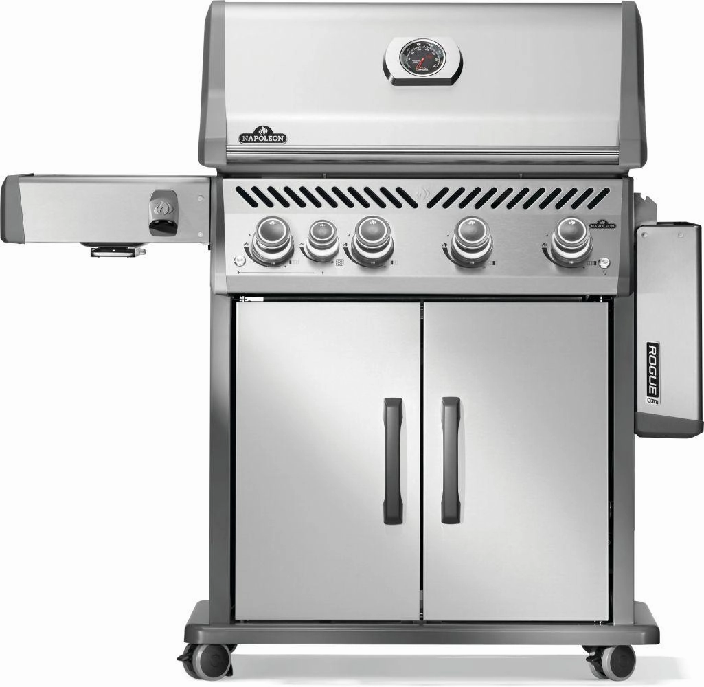 Napoleon Bbq RP525SIBPSS2 Rogue Pro 525 Sib With Infrared Side Burner , Propane, Stainless Steel