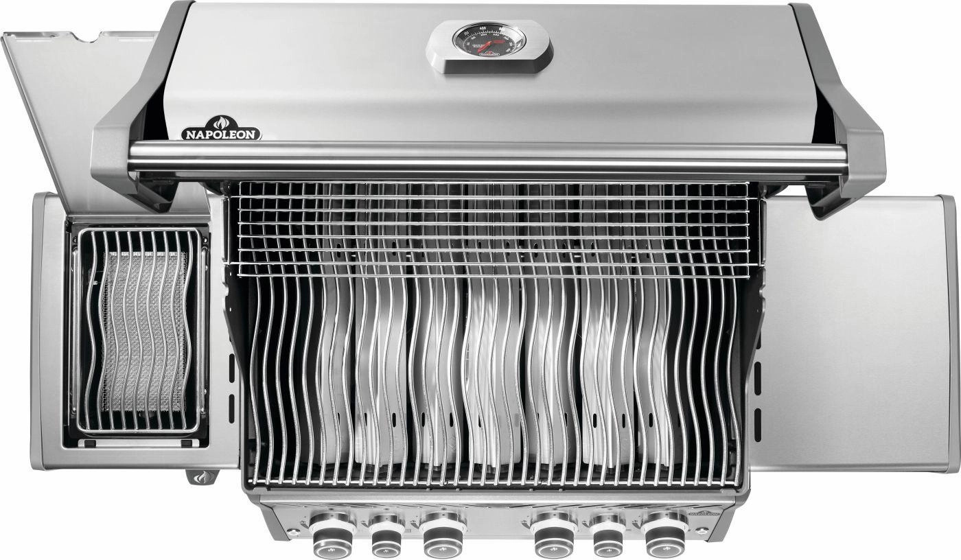 Napoleon Bbq RP525SIBPSS2 Rogue Pro 525 Sib With Infrared Side Burner , Propane, Stainless Steel