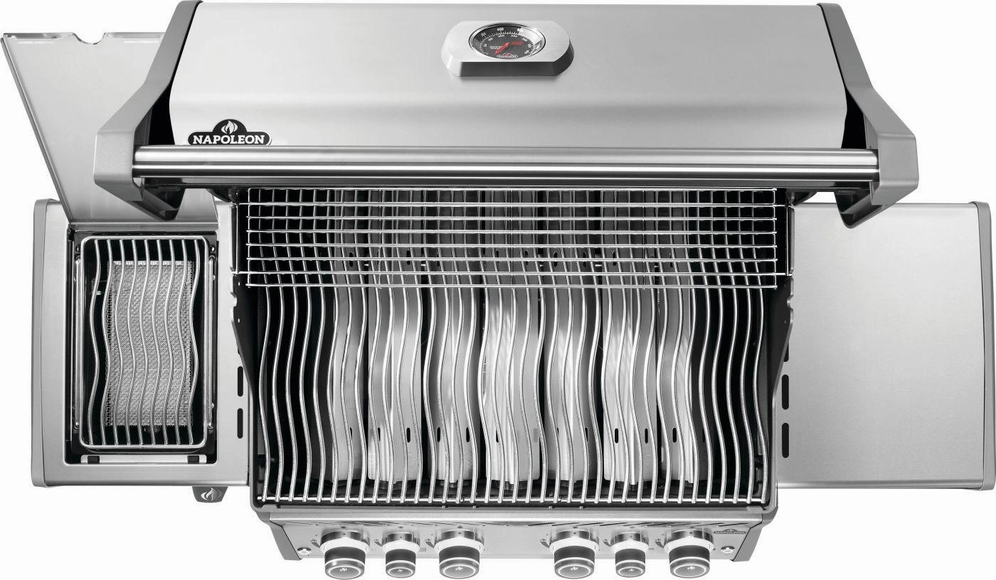Napoleon Bbq RP525SIBPSS2 Rogue Pro 525 Sib With Infrared Side Burner , Propane, Stainless Steel