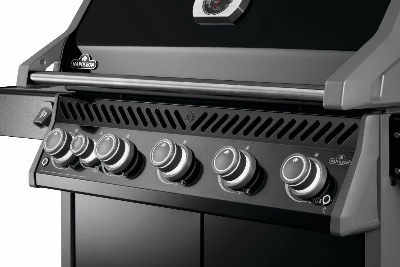 Napoleon Bbq RP625SIBNK2 Rogue Pro 625 Sib With Infrared Side Burner , Natural Gas, Black