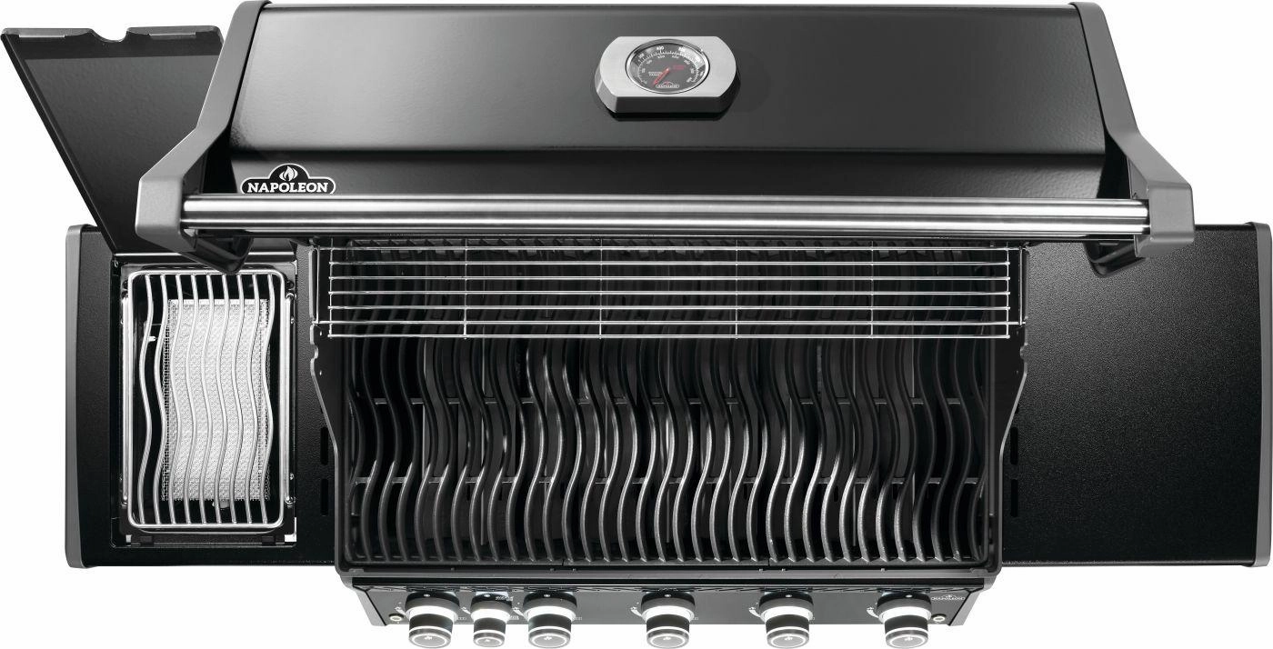 Napoleon Bbq RP625SIBPK2 Rogue Pro 625 Sib With Infrared Side Burner , Propane, Black