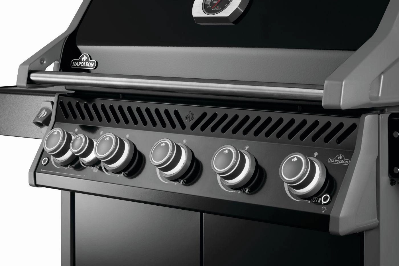 Napoleon Bbq RP625SIBPK2 Rogue Pro 625 Sib With Infrared Side Burner , Propane, Black