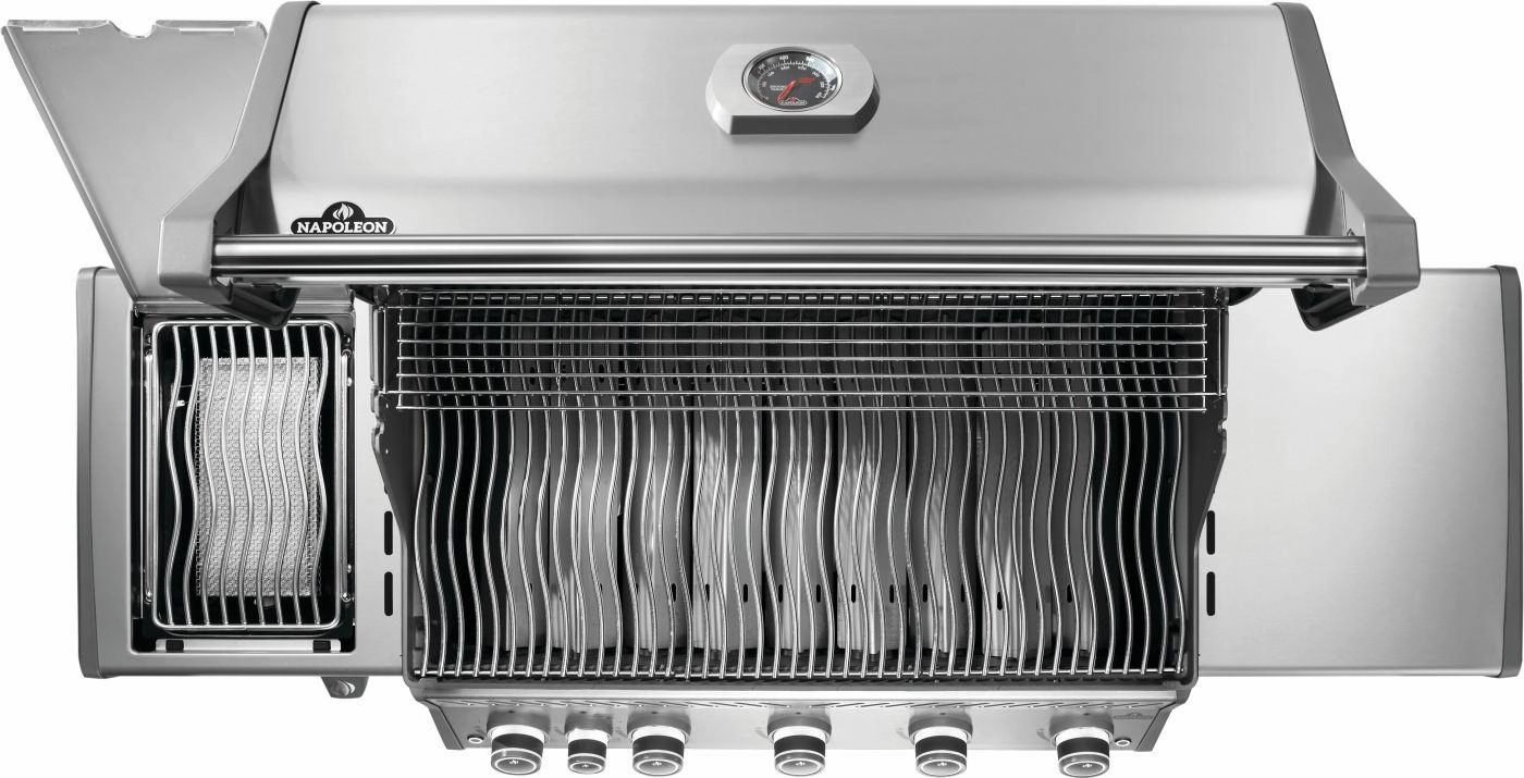 Napoleon Bbq RP625SIBPSS2 Rogue Pro 625 Sib With Infrared Side Burner , Propane, Stainless Steel