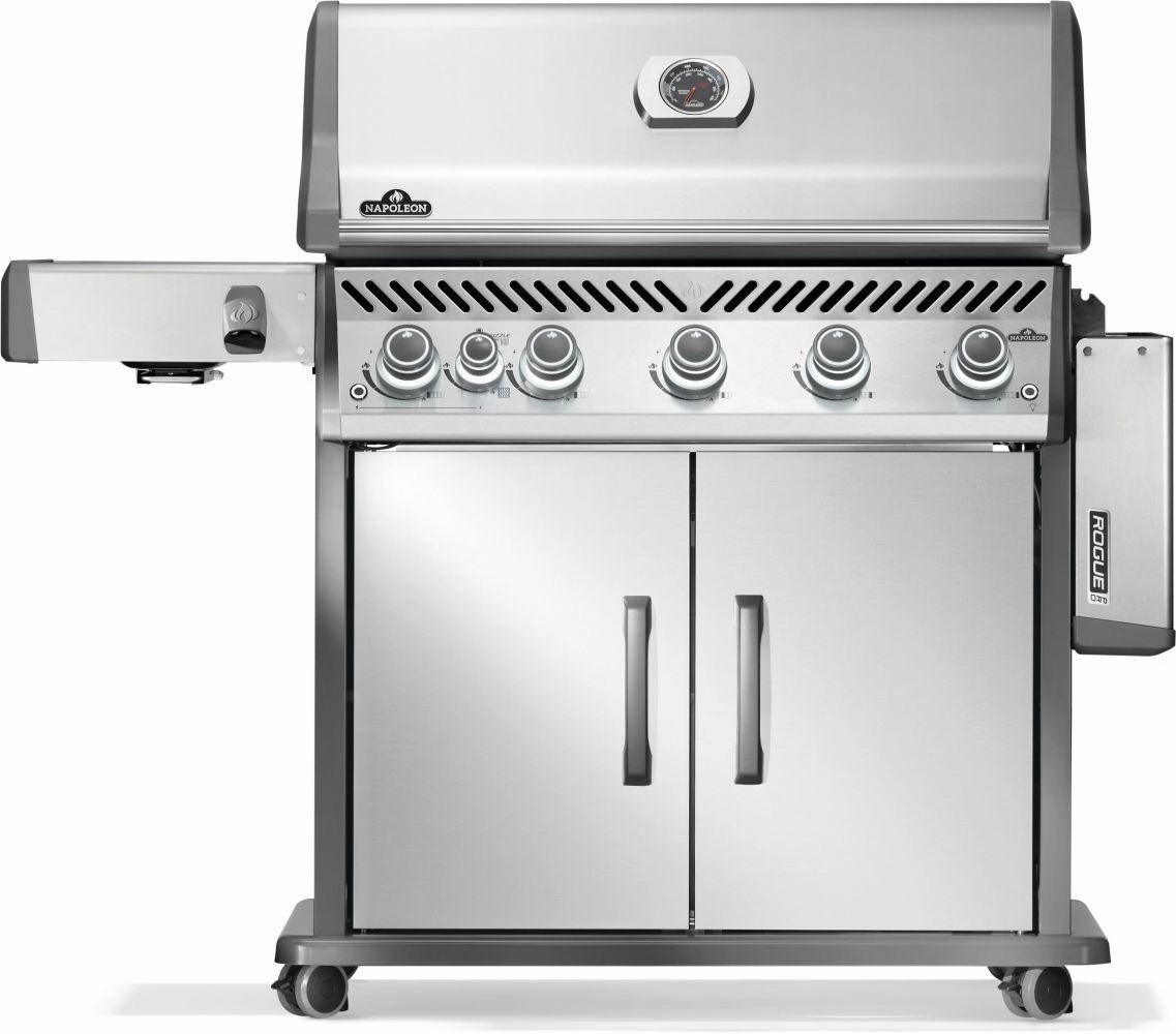 Napoleon Bbq RP625SIBPSS2 Rogue Pro 625 Sib With Infrared Side Burner , Propane, Stainless Steel