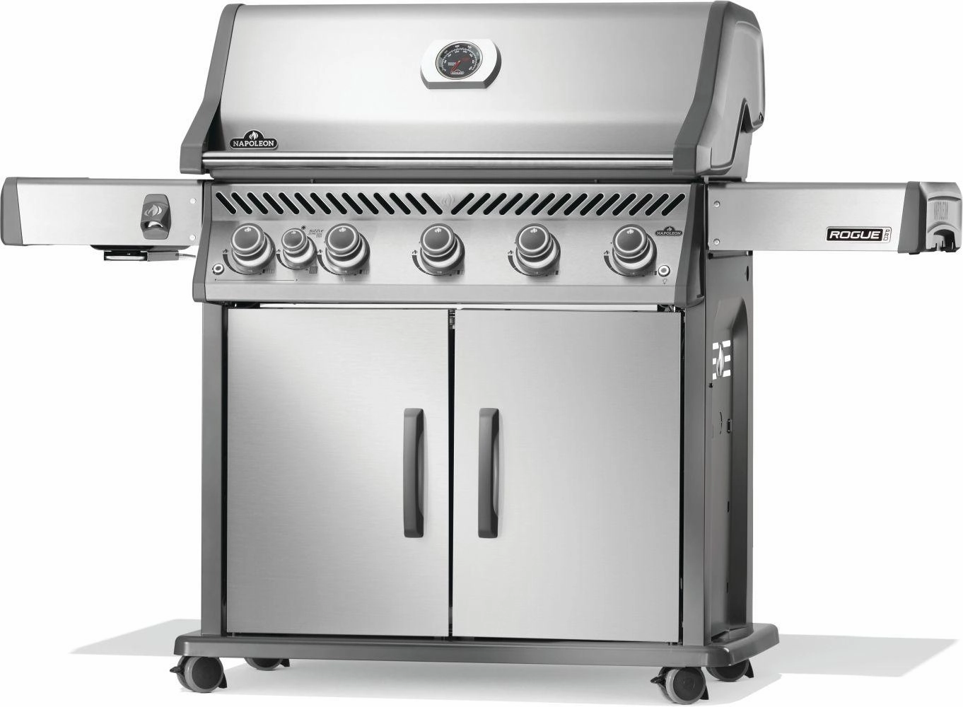 Napoleon Bbq RP625SIBPSS2 Rogue Pro 625 Sib With Infrared Side Burner , Propane, Stainless Steel