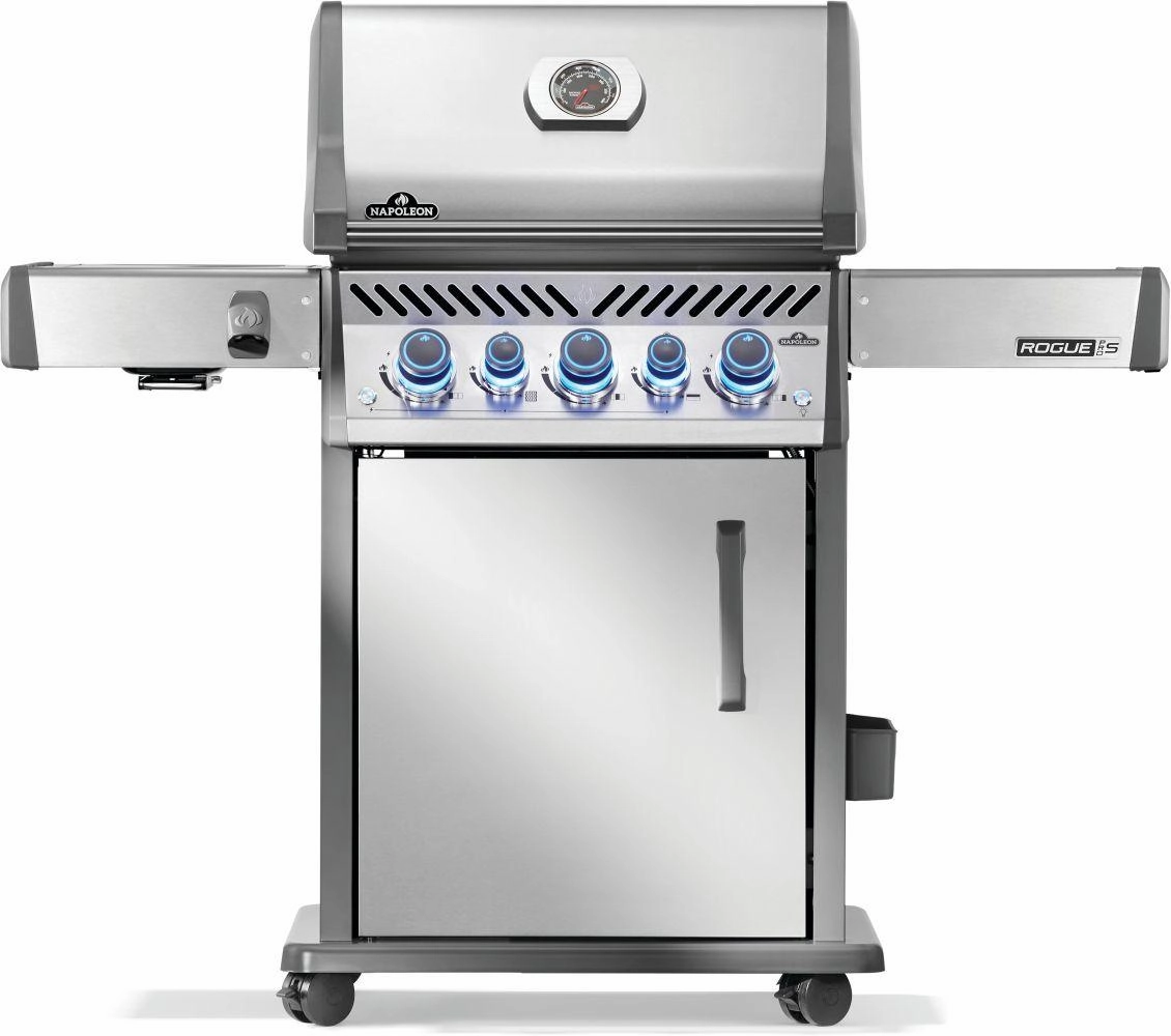 Napoleon Bbq RPS425RSIBNSS2 Rogue Pro-S 425 Rsib With Infrared Side And Rear Burner , Natural Gas, Stainless Steel Pro Barbeque Grills,professional outdoor grill