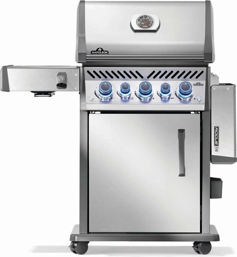 Napoleon Bbq RPS425RSIBPSS2 Rogue Pro-S 425 Rsib With Infrared Side And Rear Burner , Propane, Stainless Steel